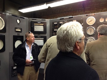 smr tour inside ebr 1 control room - first nuclear power plant to generate electricity, in 1951