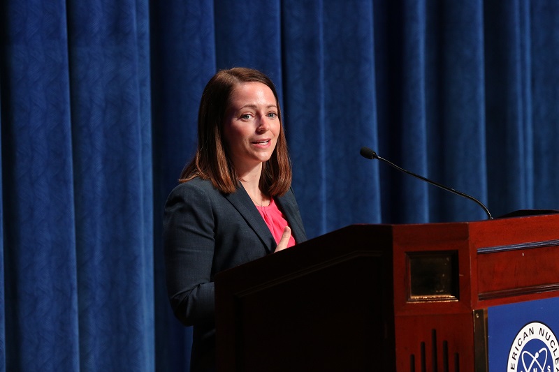 Jessica Lovering Speaks at ANS 2014 Winter Meeting