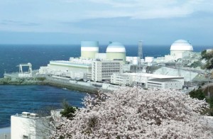 Ikata Nuclear Power Plant, Japan.   Courtesy Shikoku Electric Power Company. 