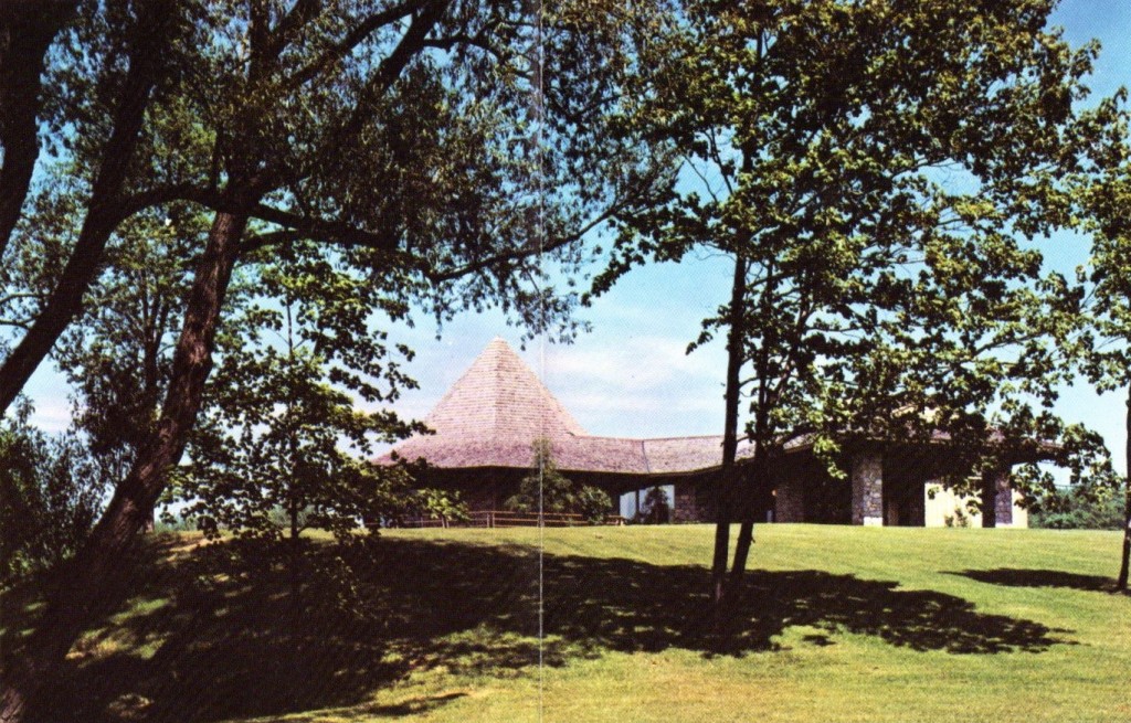 Brookwood Science Information Center, adjacent to R. E. Ginna Nuclear Plant.  From brochure in Will Davis library.