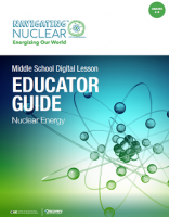 Educator Guide Cover Navigating Nuclear