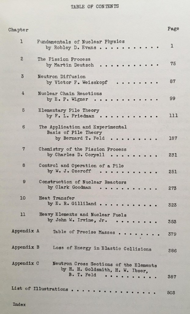 Contents S and E of Nuclear Power